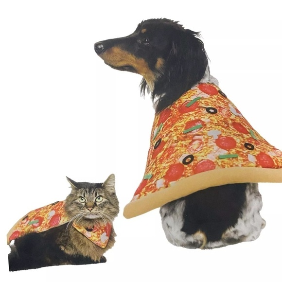 PET small dog or cat Pizza Slice Pet Halloween costume NWT Size Small - Picture 1 of 7